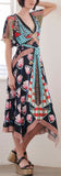 Arabesque Printed Poplin Dress