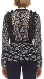 Paisley Frilled Top - DESIGNER INSPIRED FASHIONS