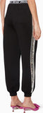 Logo Band Sequin Stripe Track Pants
