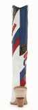 Logo Multicolored Boots  Material: Leather