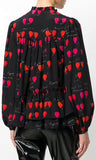 Petal Print Blouse