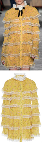 Floral Print Chiffon Dress