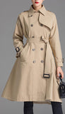 Sequin-Embroidered Trench Coat