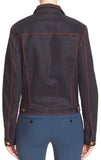 'Luggage' Stitched Denim Jacket & Flared Jeans Set - DESIGNER INSPIRED FASHIONS