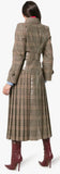 Check PVC Coated Trench Coat