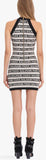 Logo-Intarsia Knitted Mini Dress | DESIGNER INSPIRED FASHIONS