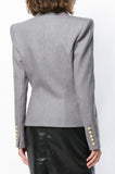 Double Breasted Blazer in Grey