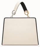 Runway White Leather Bag