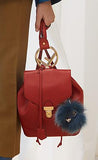 Red Leather Backpack