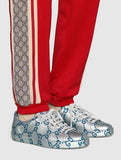 Ace GG Coated Leather Sneakers