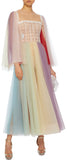 'Aegir' Embroidered Tulle Dress