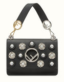 KAN I F Black Leather Bag