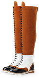 Tall Over-the-Knee Lace up Boots - DESIGNER INSPIRED FASHIONS