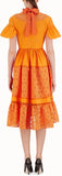 Orange Cotton Dress