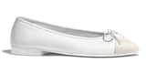 Logo Lambskin & Goatskin Ballerina Flats
