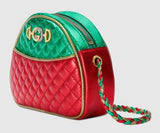 Laminated Leather Mini Bag