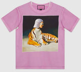 Hallucination Print T-Shirt - Purple or Green