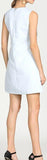 Embellished Sleeveless Printed Shift Dress