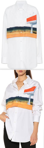 Printed Cotton Shirt