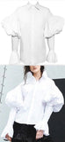 Puff-Sleeved Shirt