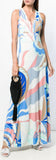 Printed Silk-Blend Maxi Dress | DESIGNER INSPIRED FASHIONS