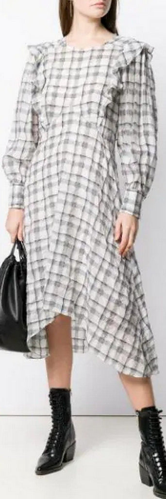 Check Print Dress | DESIGNER INSPIRED FASHIONS