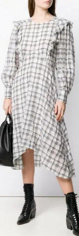 Check Print Dress | DESIGNER INSPIRED FASHIONS