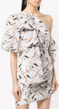 Maves Floral One-Shoulder Dress | DESIGNER INSPIRED FASHIONS