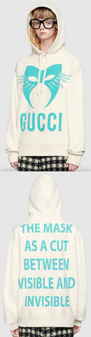 'Manifesto' Oversize Sweatshirt, White | DESIGNER INSPIRED FASHIONS