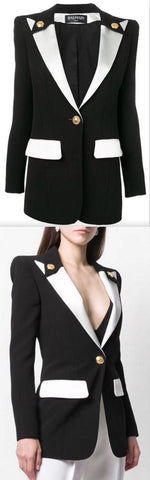 Single-Button Blazer | DESIGNER INSPIRED FASHIONS