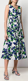 Floral Print Midi Dress | DESIGNER INSPIRED FASHIONS