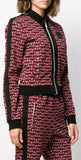 Monogram Intarsia Track Jacket and Pant Set | DESIGNER INSPIRED FASHIONS