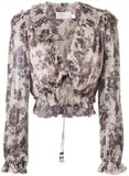 Juno Tie Blouse and Pant Set | DESIGNER INSPIRED FASHIONS