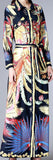 Long Tropical-Print Shirt-Dress
