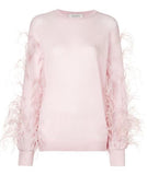 Feather-Sleeve Jumper