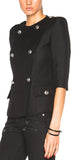 Double Breasted Half-Sleeve Jacket - DESIGNER INSPIRED FASHIONS