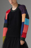Patchwork Wool Sweater