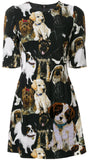 Puppy Print Mini Dress | DESIGNER INSPIRED FASHIONS