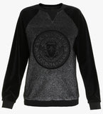 Sweatshirt with Logo Medallion