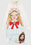 'Unskilled Worker' Print Dress