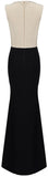 Embellished V-Neck Sleeveless Stretch Gown