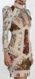 Fleeting Braided Floral Dress