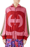 Zip-Front Technical Jacket with GG Logo