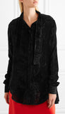 Striped Devor̩-Velvet Shirt