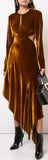 Velvet Cut Out Dress