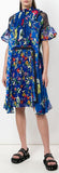 Floral Printed Panel Dress