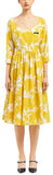Carnation Print Poplin Dress | DESIGNER INSPIRED FASHIONS