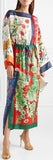 Asymmetric Printed Midi Dress | DESIGNER INSPIRED FASHIONS