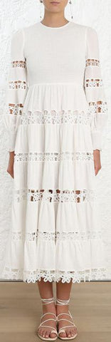 Primrose Daisy Long Dress