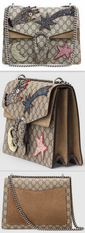 Dionysus Medium GG Supreme Sequin-Embroidered Shooting Star Bag - DESIGNER INSPIRED FASHIONS